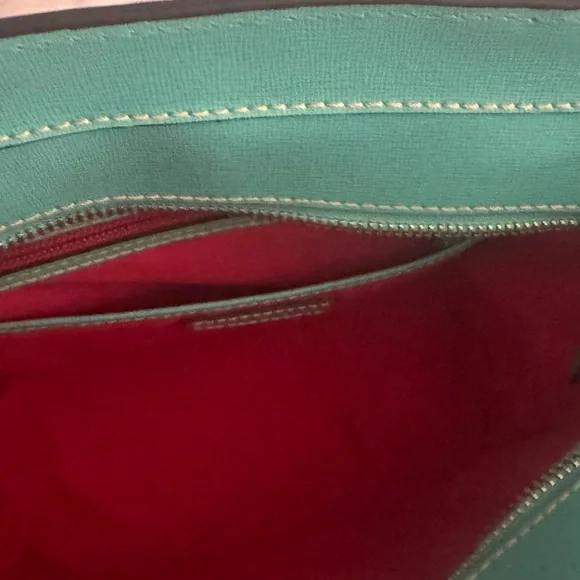 Dooney & Bourke Aqua Tote Bag - Picture 8 of 13